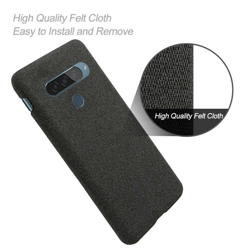 Cover LG G8S ThinQ Ksq Stoftekstur