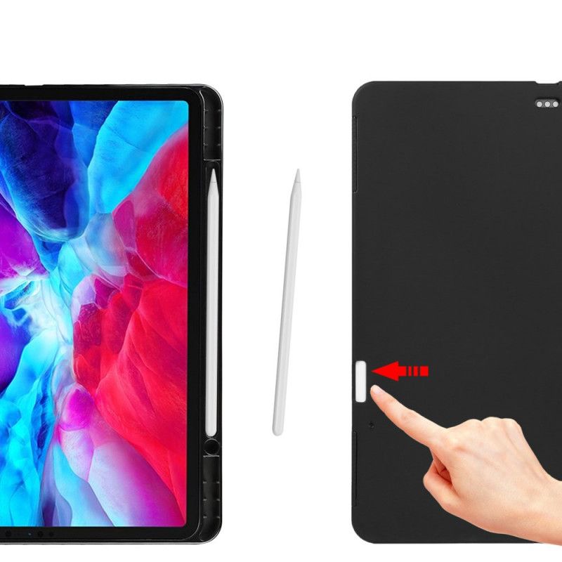 Case iPad Pro 12.9" (2021) (2020) (2018) Ægte Litchi Læder