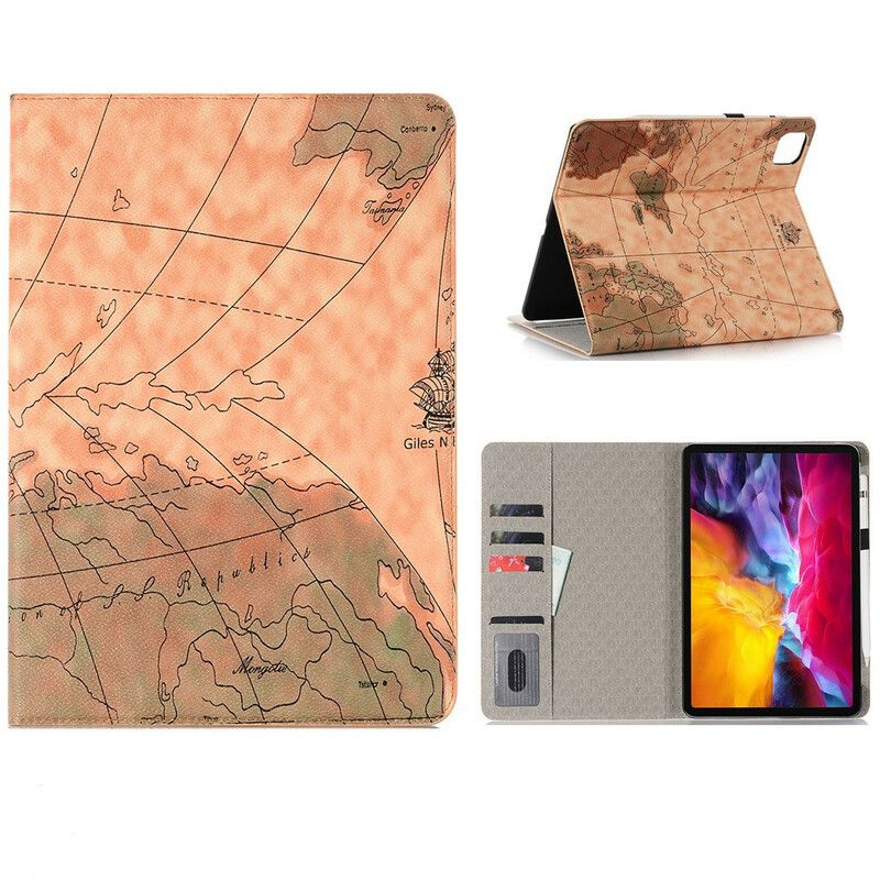 Case iPad Pro 12.9" (2021) (2020) (2018) Verdenskort