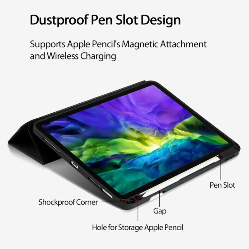 Cover iPad Pro 12.9" (2021) (2020) (2018) Aftagelig