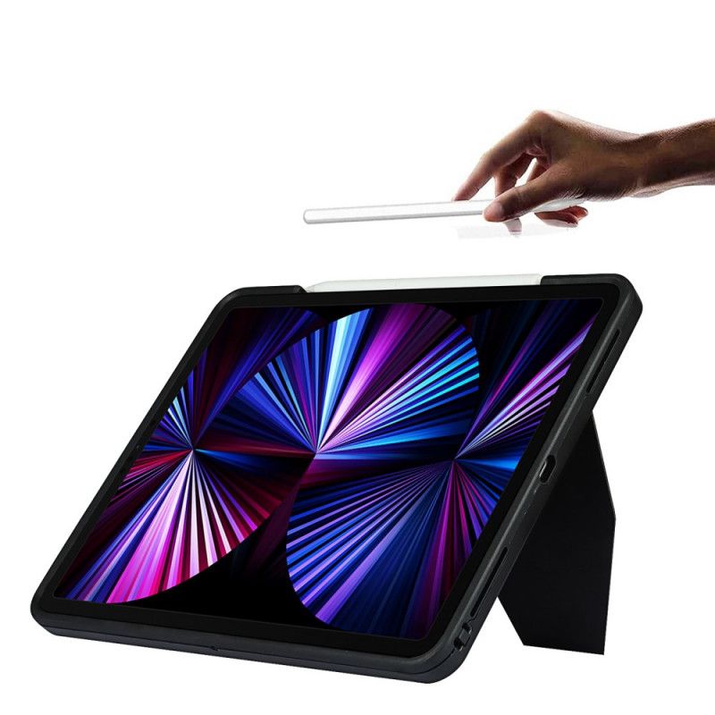 Cover iPad Pro 12.9" (2021) (2020) (2018) Håndfri Støtte I Kunstlæder