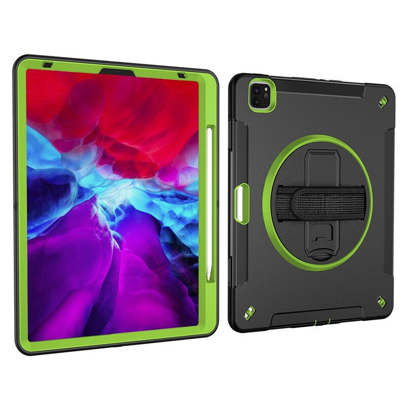 Cover iPad Pro 12.9" (2021) (2020) (2018) Hybrid Med Skulderrem