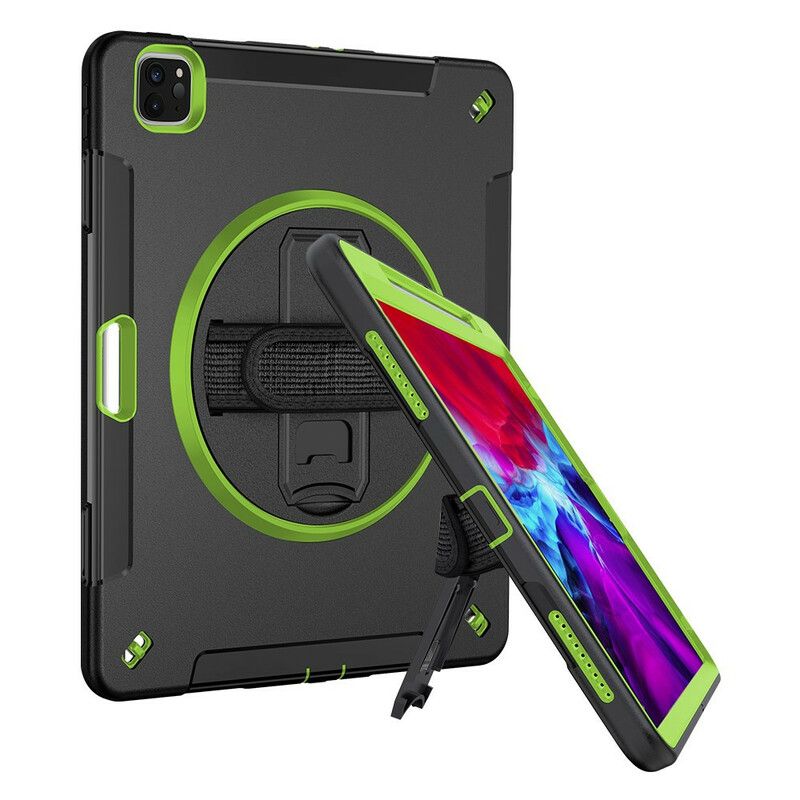 Cover iPad Pro 12.9" (2021) (2020) (2018) Hybrid Med Skulderrem