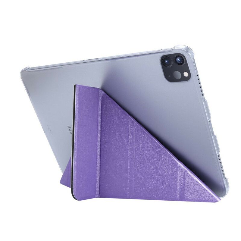 Cover iPad Pro 12.9" (2021) (2020) (2018) Origami Imiteret Læder