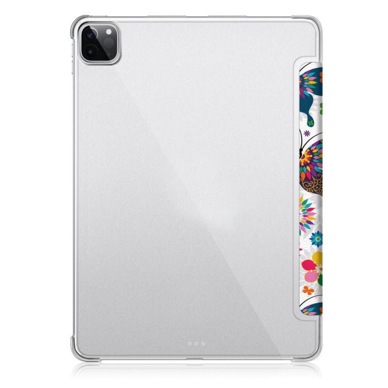 Cover iPad Pro 12.9" (2021) (2020) (2018) Retro Sommerfugle