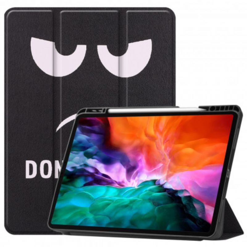 Cover iPad Pro 12.9" (2021) (2020) (2018) Rør Mig Ikke Penneholder