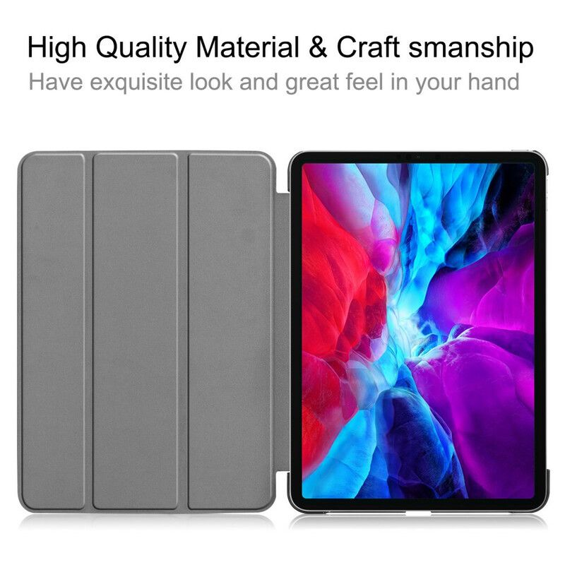 Cover iPad Pro 12.9" (2021) (2020) (2018) Tri Fold Oplader Blyantholder