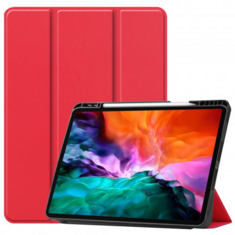 Cover iPad Pro 12.9" (2021) (2020) (2018) Trifold Classic Stylus Holder