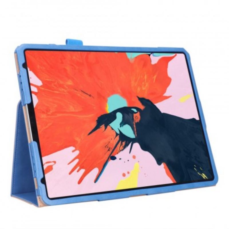 Flip Cover iPad Pro 12.9" (2021) (2020) (2018) Læderstil Med Rem