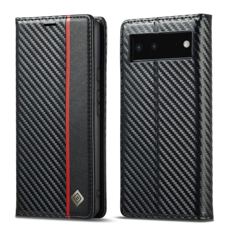 Cover Google Pixel 6 Flip Cover Kulfiber Lc.imeeke