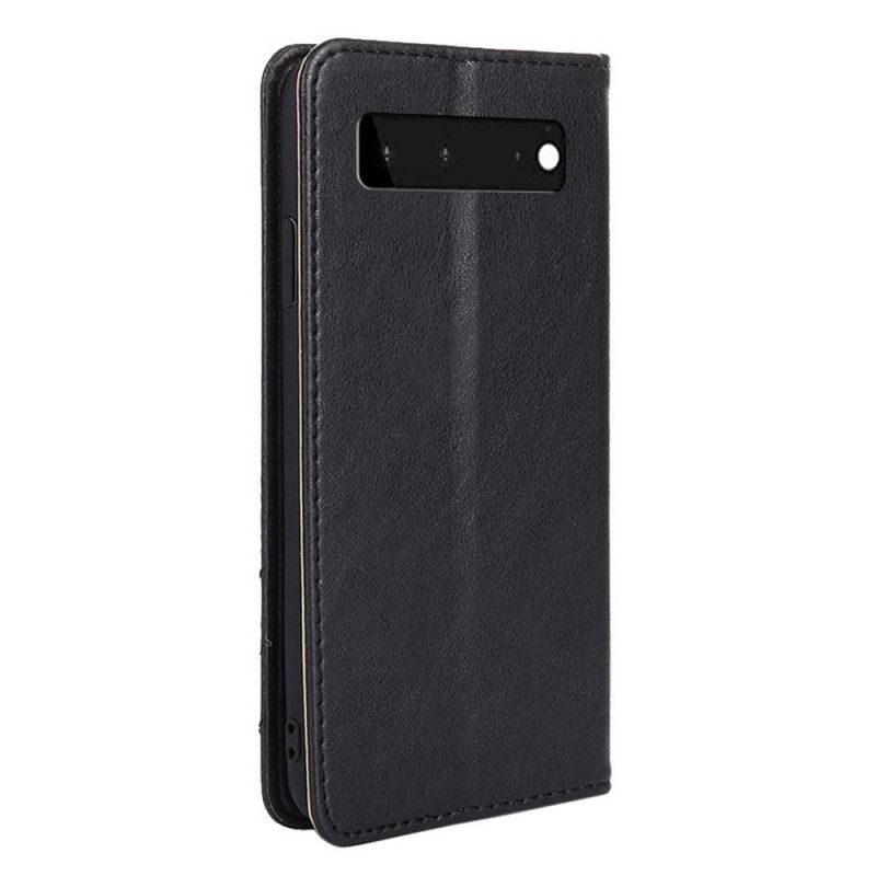 Cover Google Pixel 6 Flip Cover Nittelæderstil