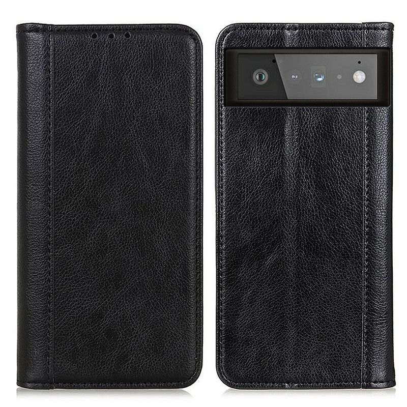 Cover Google Pixel 6 Flip Cover Splitlæder Farvet Version