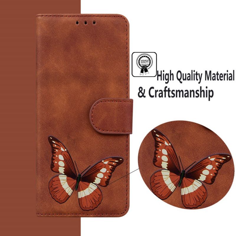 Flip Cover Google Pixel 6 Butterfly Skin-touch