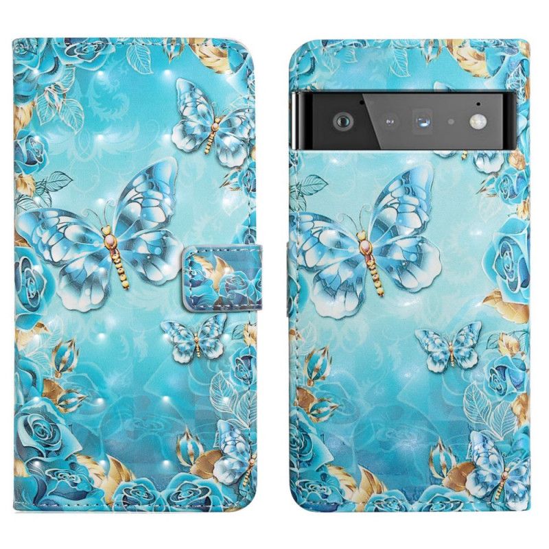 Flip Cover Google Pixel 6 Issommerfugle