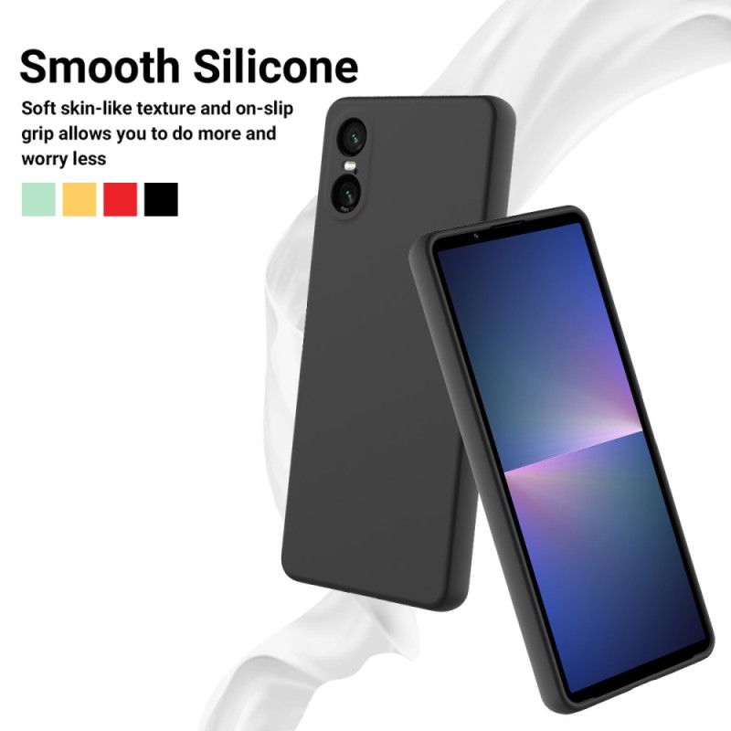 Cover Sony Xperia 10 Vi Flydende Silikone Strop