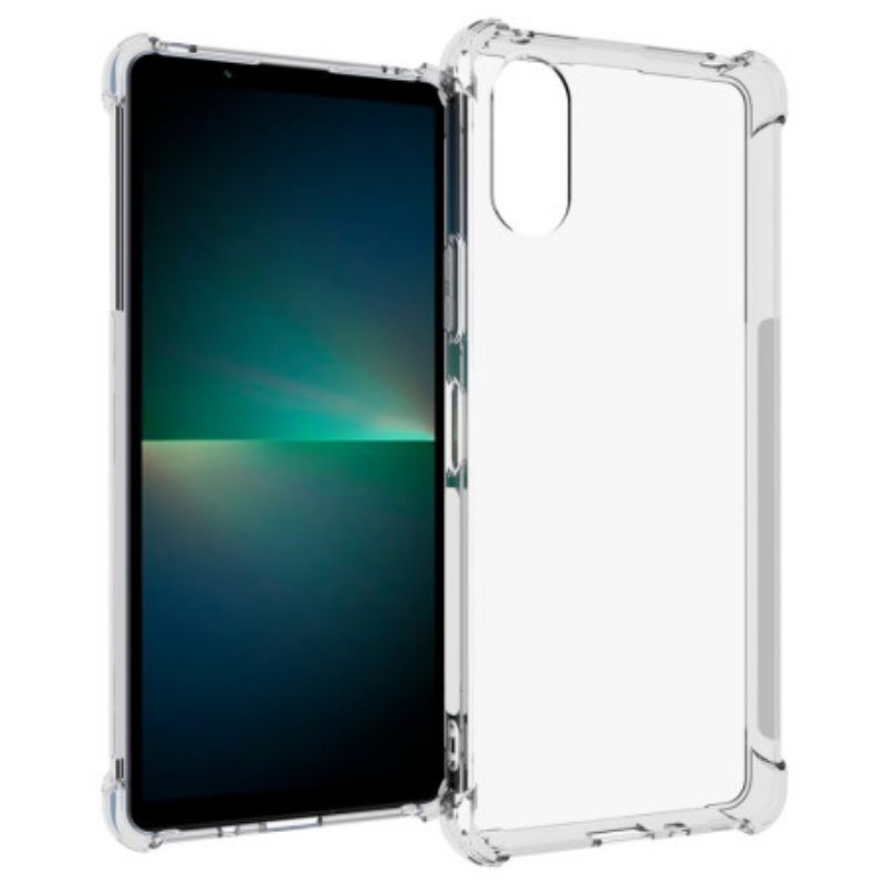 Cover Sony Xperia 10 Vi Telefon Etui Gennemsigtige Forstærkede Hjørner