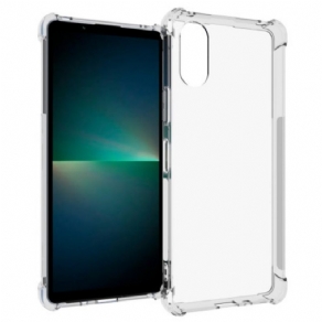 Cover Sony Xperia 10 Vi Telefon Etui Gennemsigtige Forstærkede Hjørner