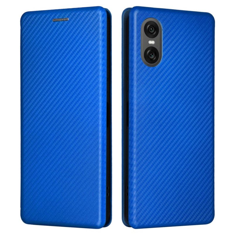 Flip Cover Sony Xperia 10 Vi Kulfiber