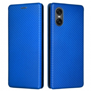 Flip Cover Sony Xperia 10 Vi Kulfiber