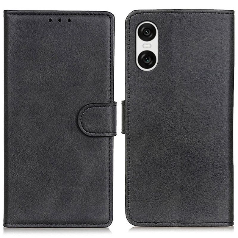 Flip Cover Sony Xperia 10 Vi Mat Kunstlæder