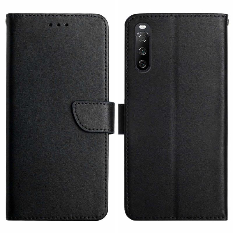 Flip Cover Sony Xperia 10 Vi Nappa Læder