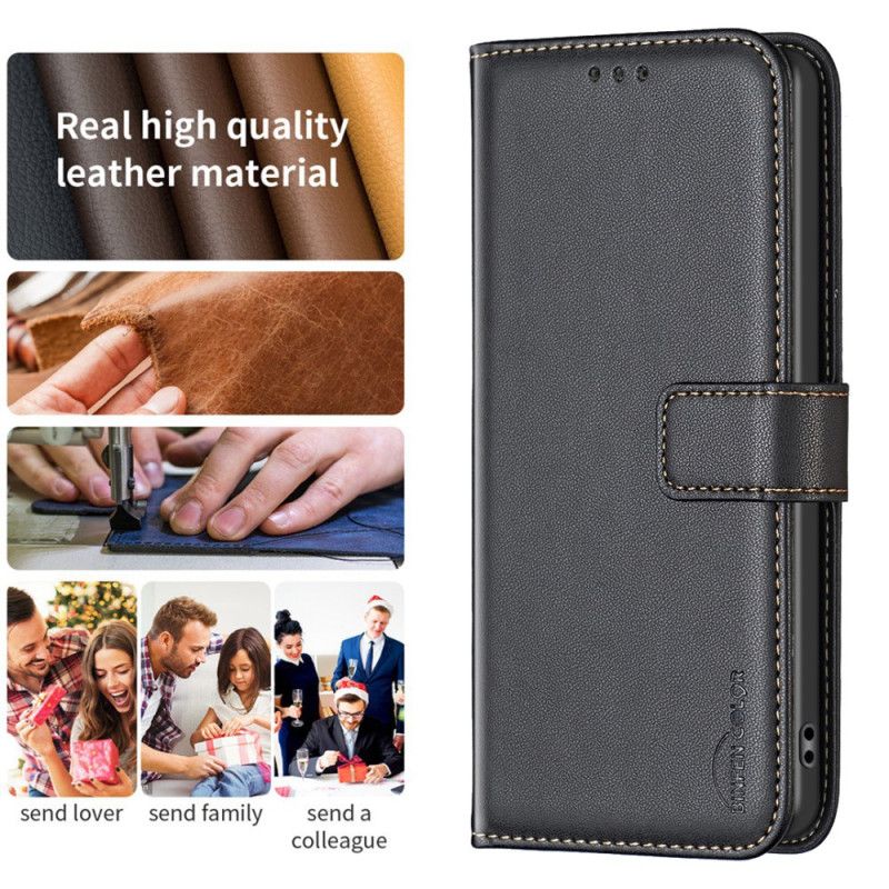 Læder Cover Sony Xperia 10 Vi Telefon Etui Binfen Farve