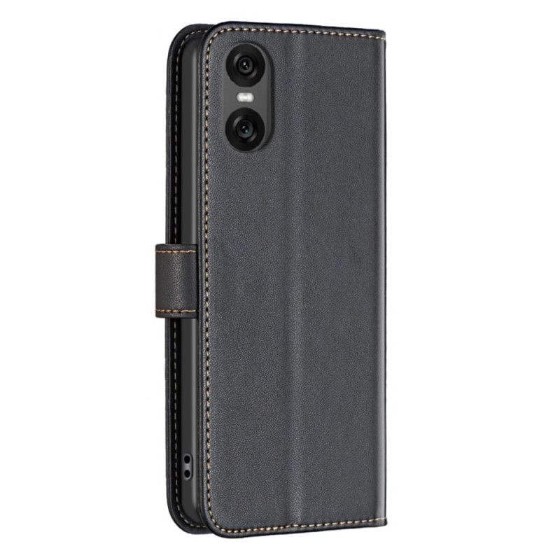 Læder Cover Sony Xperia 10 Vi Telefon Etui Binfen Farve