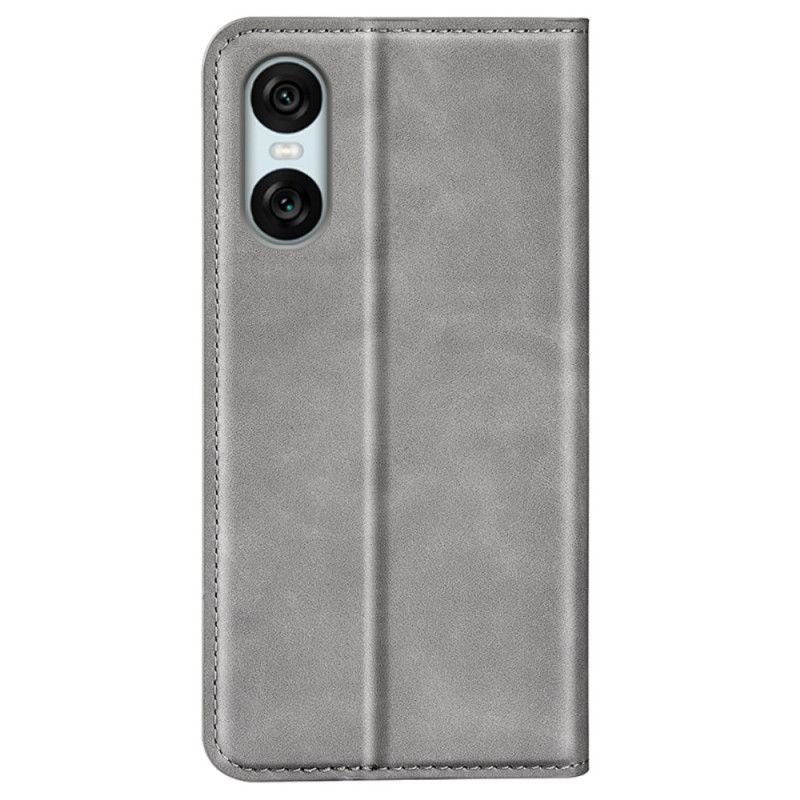 Læder Cover Sony Xperia 10 Vi Telefon Etui Klassisk