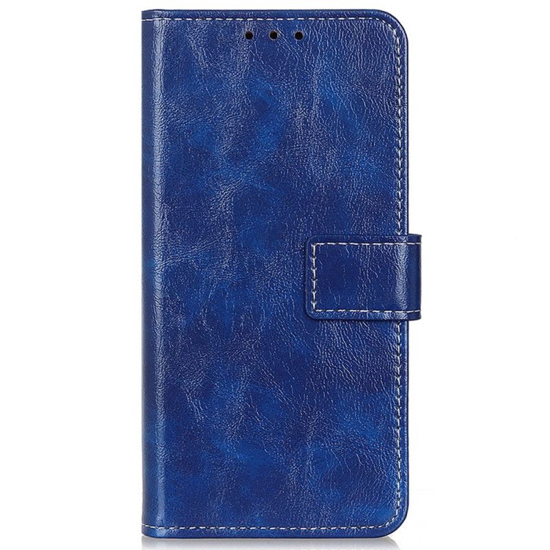 Læder Cover Sony Xperia 10 Vi Telefon Etui Skinnende Kunstlæder