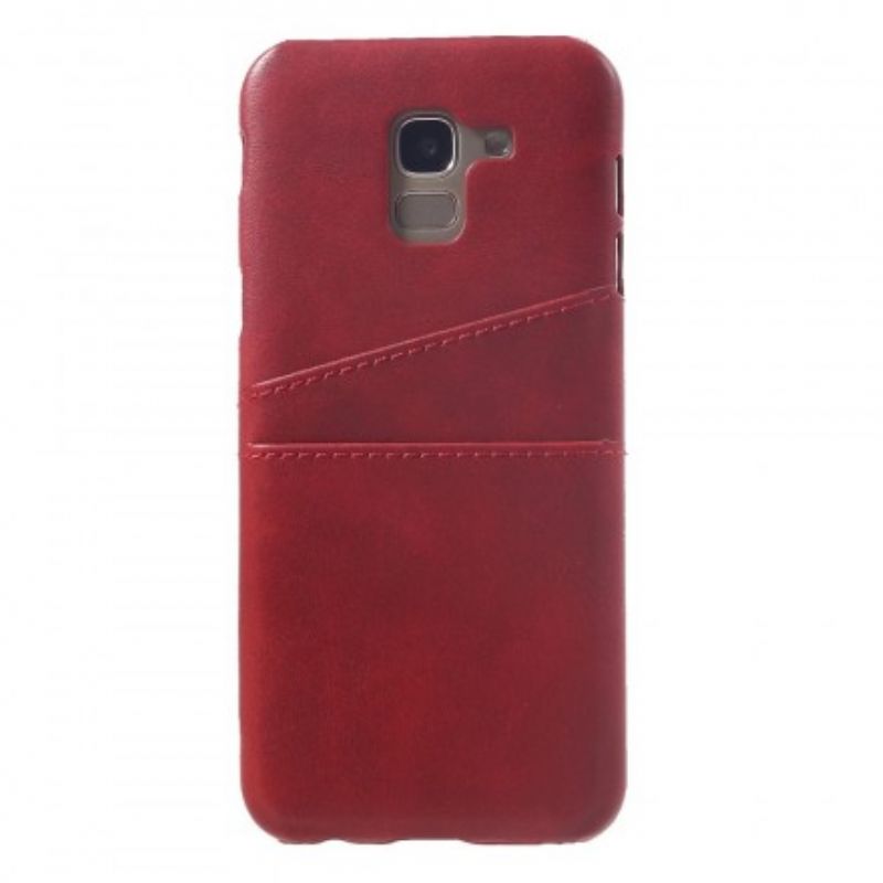 Cover Samsung Galaxy J6 Kortholder