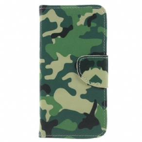 Flip Cover Samsung Galaxy J6 Militær Camouflage