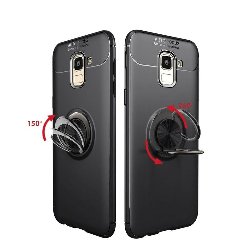 Mobilcover Samsung Galaxy J6 Roterende Ring