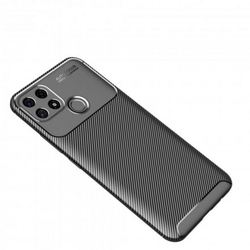 Cover Oppo A15 Fleksibel Kulfibertekstur