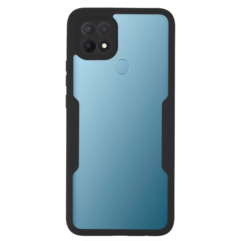 Cover Oppo A15 Hybrid Med Skrå Kant