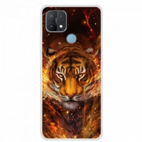 Cover Oppo A15 Ild Tiger