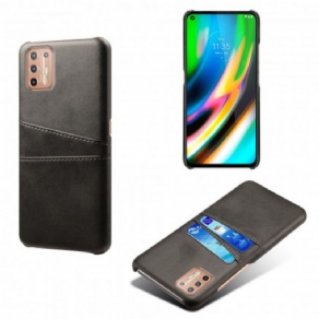 Cover Moto G9 Plus Dobbelt Ksq-kortholder