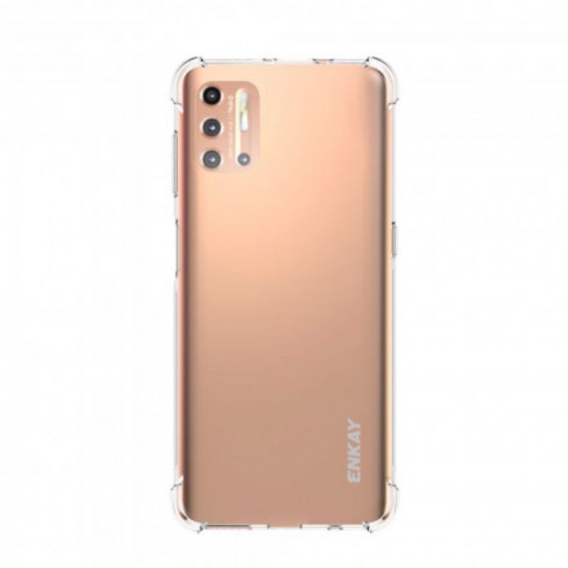 Cover Moto G9 Plus Transparent Enkay