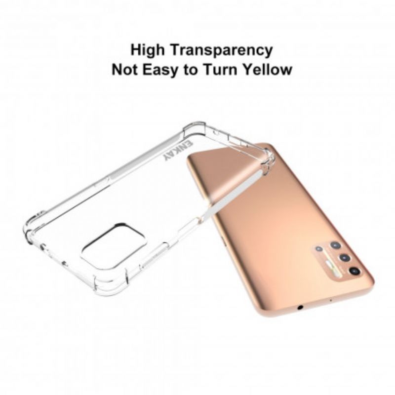 Cover Moto G9 Plus Transparent Enkay