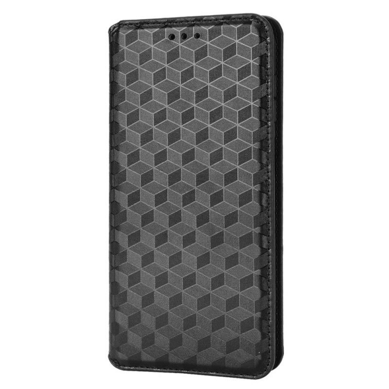 Cover Samsung Galaxy M23 5G Flip Cover 3d Cube Lædereffekt