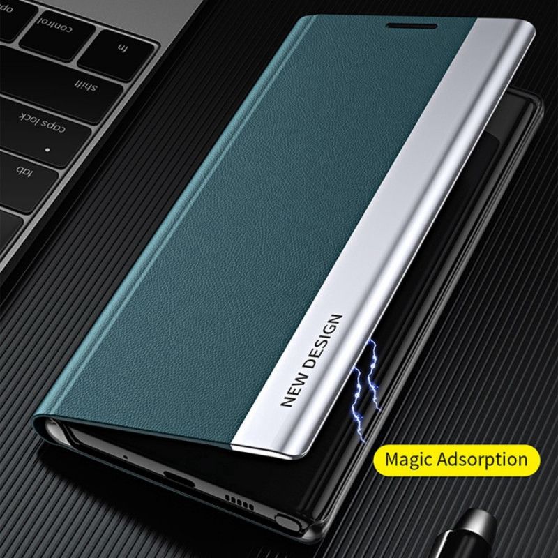 Cover Samsung Galaxy M23 5G Flip Cover Imiteret Læder Nyt Design