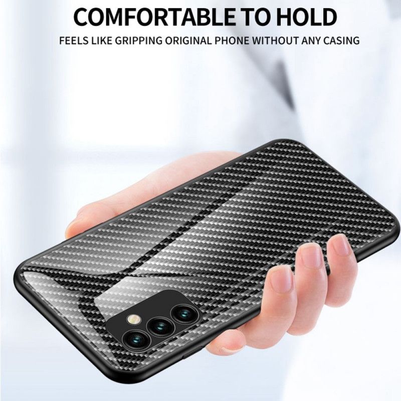 Cover Samsung Galaxy M23 5G Kulfiber Hærdet Glas