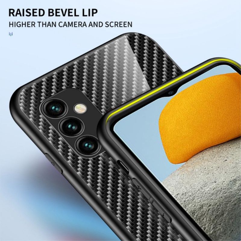 Cover Samsung Galaxy M23 5G Kulfiber Hærdet Glas