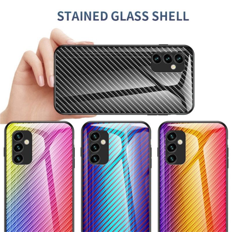 Cover Samsung Galaxy M23 5G Kulfiber Hærdet Glas