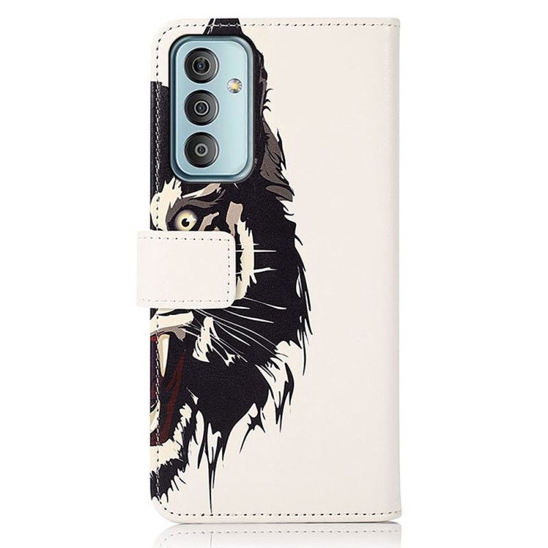 Flip Cover Samsung Galaxy M23 5G Hærd Tiger