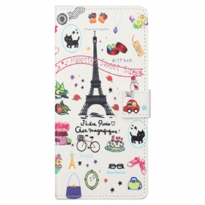 Flip Cover Samsung Galaxy M23 5G Jeg Elsker Paris