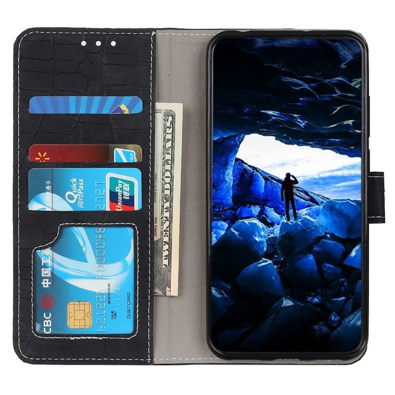 Flip Cover Samsung Galaxy M23 5G Krokodillehudstil