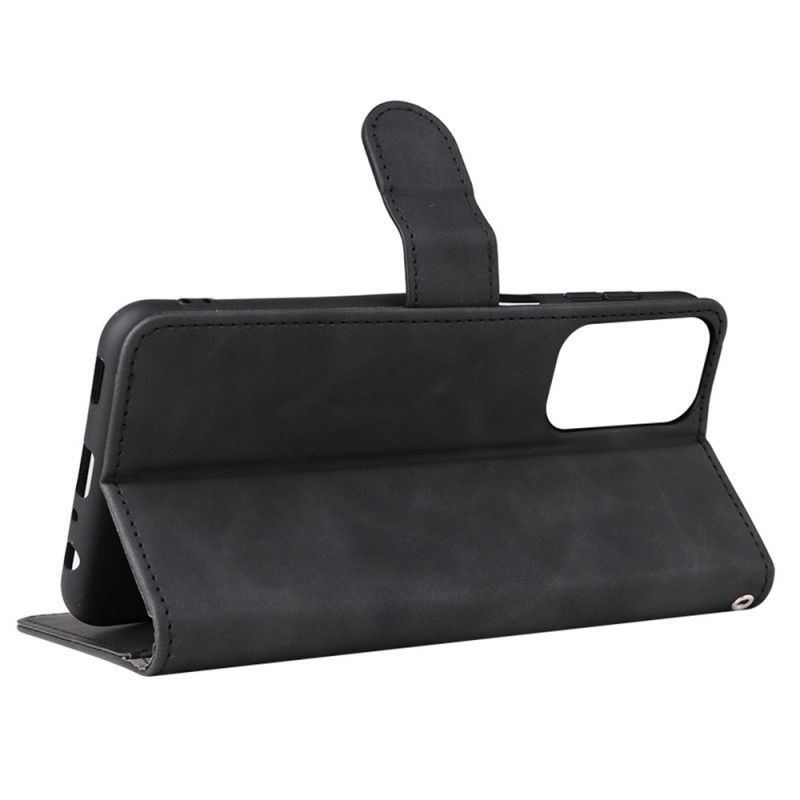 Flip Cover Samsung Galaxy M23 5G Med Snor Skin-touch-strop