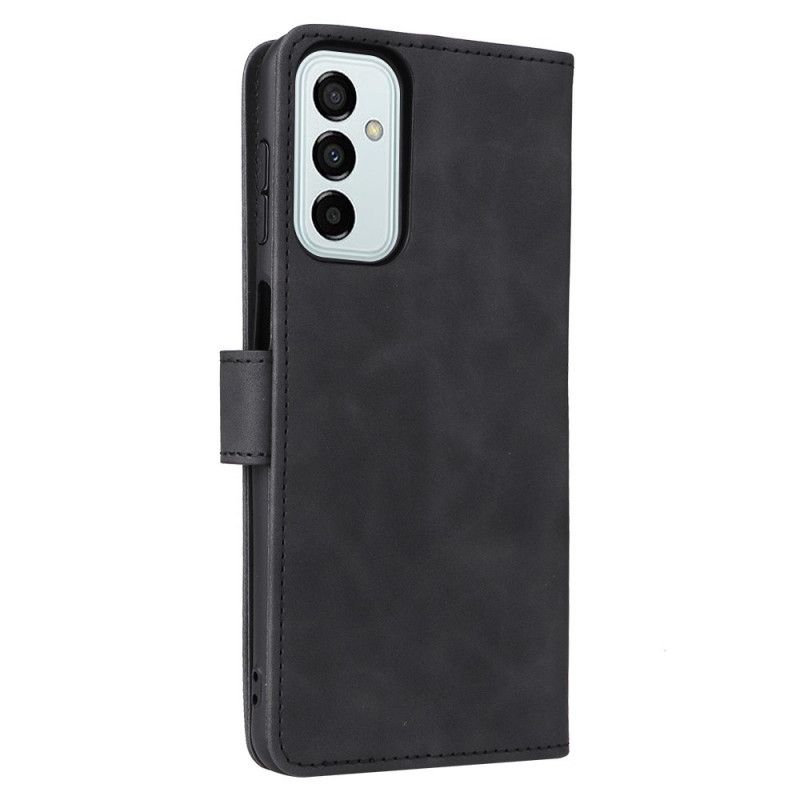 Flip Cover Samsung Galaxy M23 5G Med Snor Skin-touch-strop