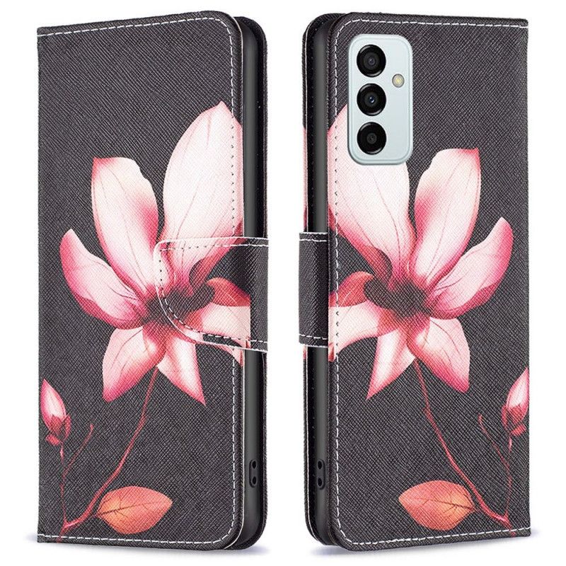 Flip Cover Samsung Galaxy M23 5G Pink Blomst