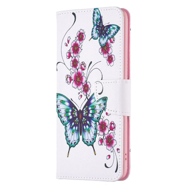 Flip Cover Samsung Galaxy M23 5G Smukke Sommerfugle